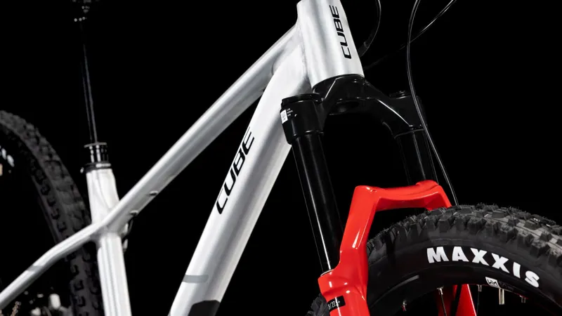 2025 Cube Reaction TM Pro Hardtail Mountain Bike - Raw Metal/Reflect-1