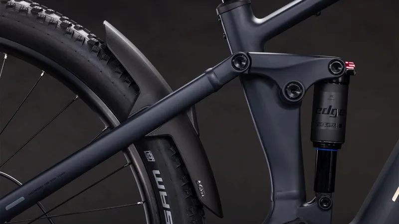 2026 Cube Stereo Hybrid One22 Pro 600 Electric Mountain Bike - Night/Chrome-4