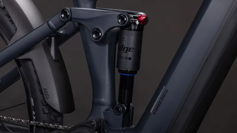 2026 Cube Stereo Hybrid One22 Pro 800 Electric Mountain Bike - Night/Chrome-7