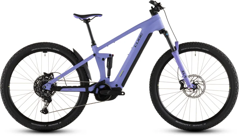2026 Cube Stereo Hybrid One22 Pro 800 Electric Mountain Bike - Lucidlilac