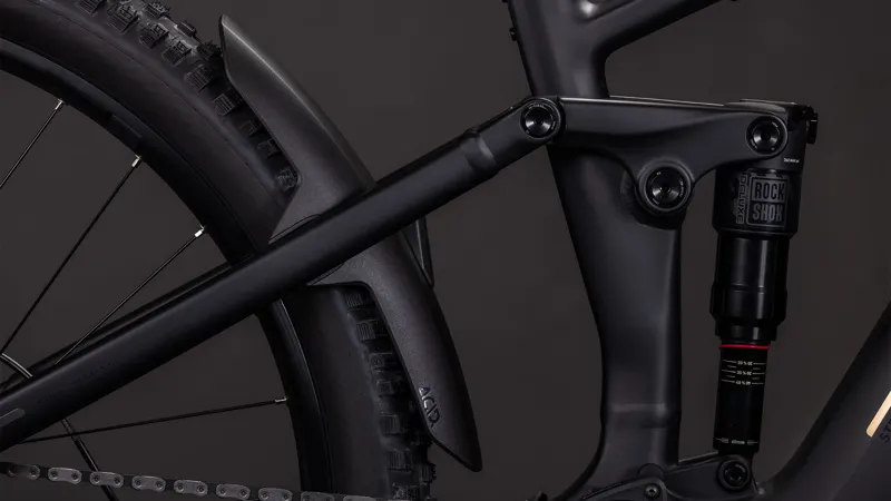 2026 Cube Stereo Hybrid One44 EX 800 Electric Mountain Bike - Blackline-4