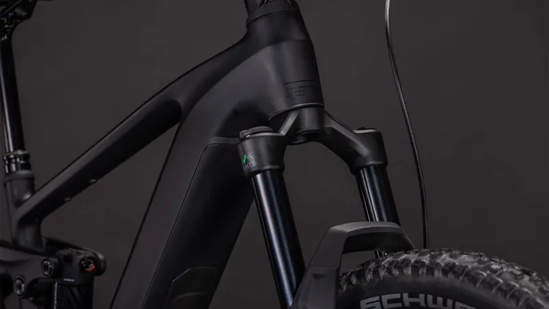 2026 Cube Stereo Hybrid One44 EX 800 Electric Mountain Bike - Blackline-6