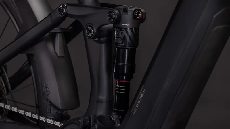 2026 Cube Stereo Hybrid One44 EX 800 Electric Mountain Bike - Blackline-7