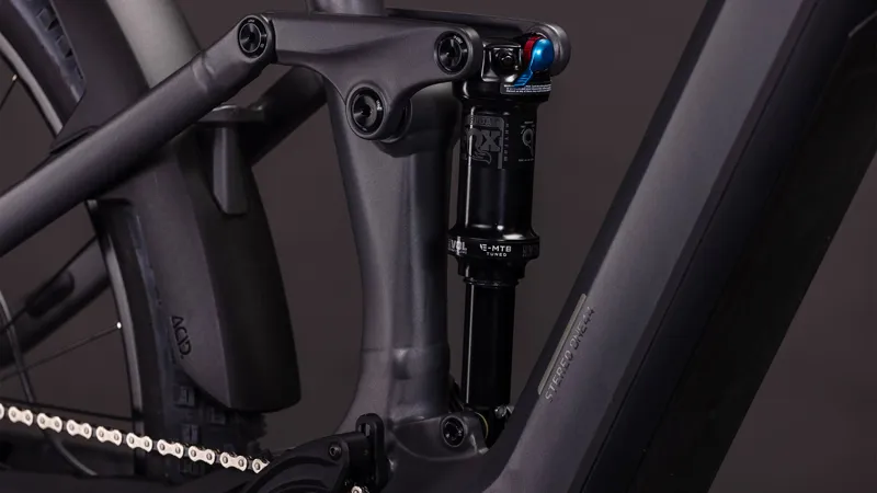 2026 Cube Stereo Hybrid One44 EXC 800 Electric Mountain Bike - Iron Grey-6