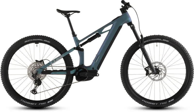 2026 Cube Stereo Hybrid One44 HPC Race 800 E-Mountain Bike - Smaragdgrey