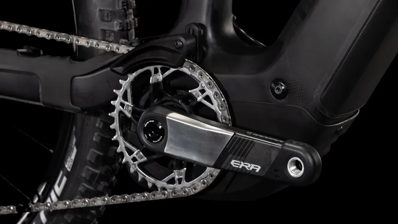 2025 Cube Stereo Hybrid One44 HPC SLT 800 Electric Mountain Bike - Liquid Lava-4