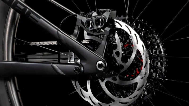 2025 Cube Stereo Hybrid One44 HPC SLT 800 Electric Mountain Bike - Liquid Lava-3