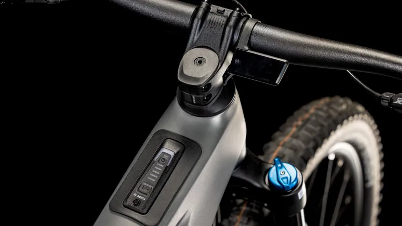 2025 Cube Stereo Hybrid One44 HPC SLX 800 Electric Bike - Slab Grey-5