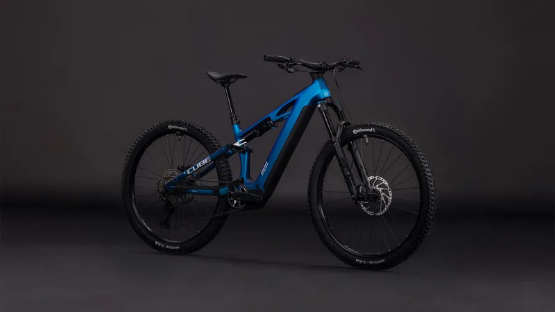 2026 Cube Stereo Hybrid One44 HPC SLX 800 Electric Mountain Bike - Nebula-2