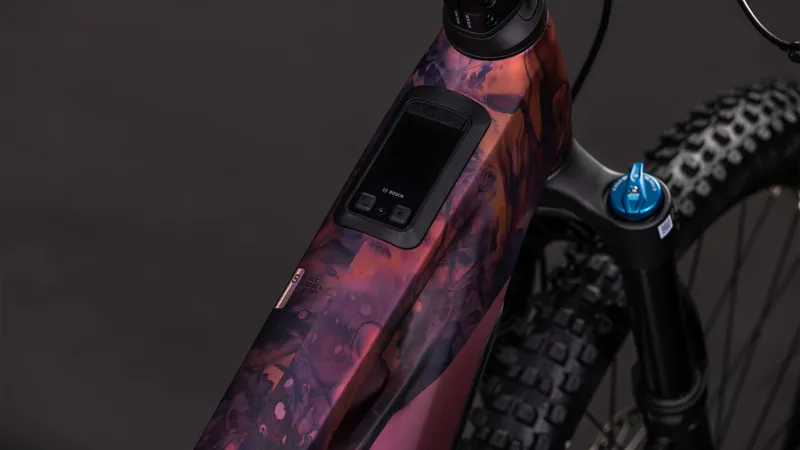 2026 Cube Stereo Hybrid One44 HPC SLX 800 Electric Mountain Bike - Shift Blush-2