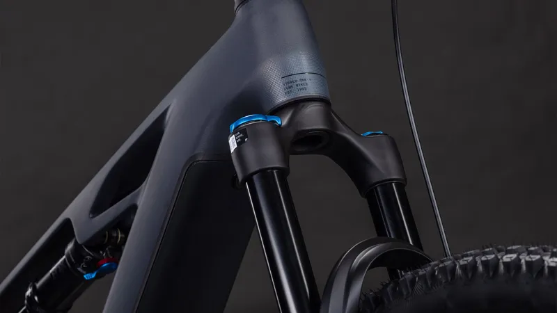 2026 Cube Stereo Hybrid One44 HPC SLX 800 Electric Mountain Bike - Slab Grey-7