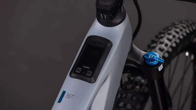 2026 Cube Stereo Hybrid One44 HPC SLX Evo 800 Electric Mountain Bike - Slate-3