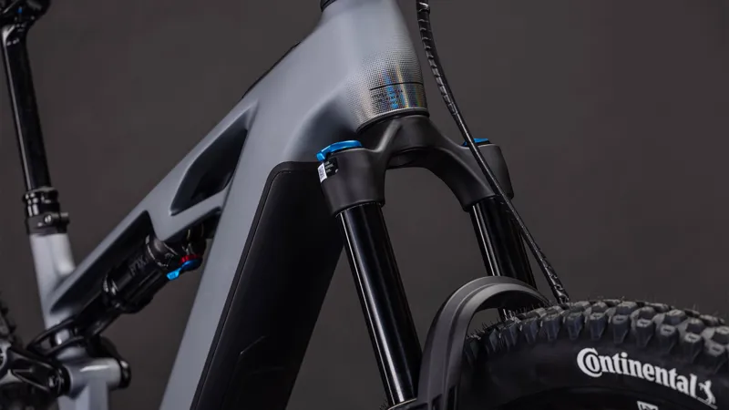 2026 Cube Stereo Hybrid One44 HPC SLX Evo 800 Electric Mountain Bike - Slate-8