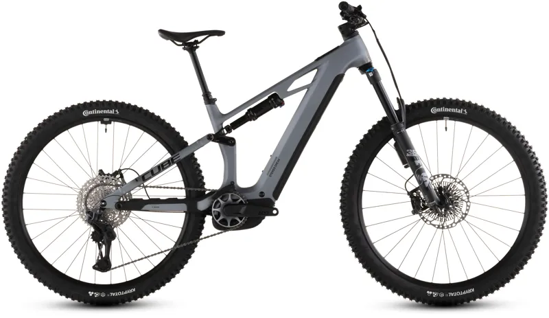 2026 Cube Stereo Hybrid One44 HPC SLX Evo 800 Electric Mountain Bike - Slate