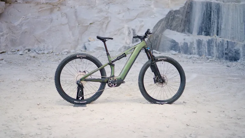 2026 Cube Stereo Hybrid One44 HPC SLX Evo 800 Electric Mountain Bike - Stellar-1