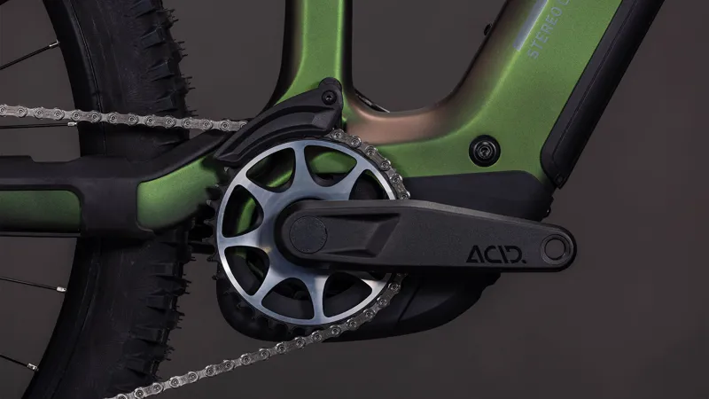 2026 Cube Stereo Hybrid One44 HPC SLX Evo 800 Electric Mountain Bike - Stellar-4