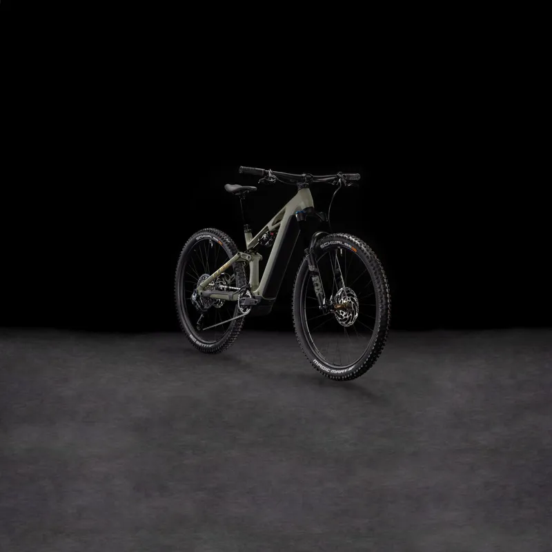 2025 Cube Stereo Hybrid One44 HPC TM 800 Electric Bike - Dusty Olive-8