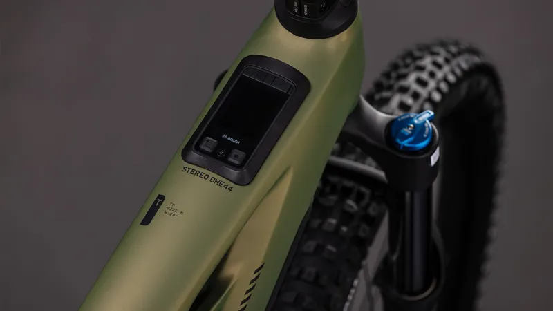 2026 Cube Stereo Hybrid One44 HPC TM 800 Electric Mountain Bike - Green-8