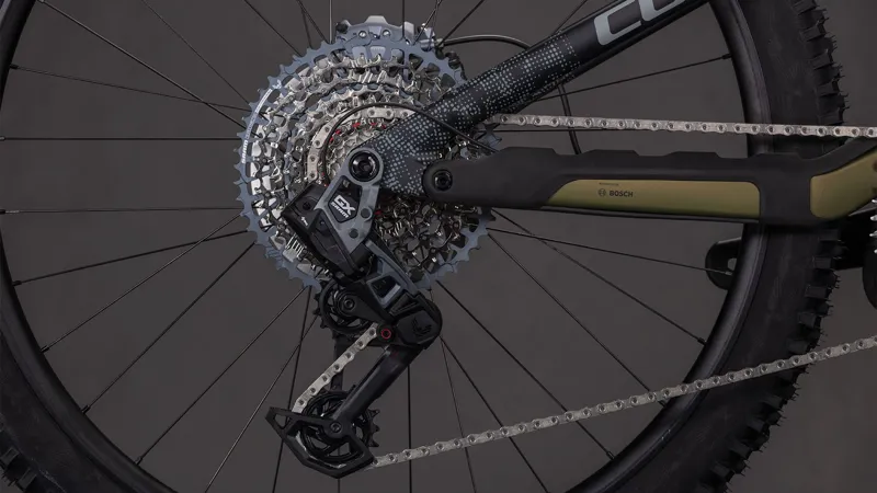 2026 Cube Stereo Hybrid One44 HPC TM 800 Electric Mountain Bike - Green-7