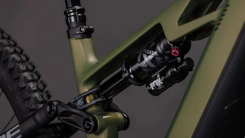 2026 Cube Stereo Hybrid One44 HPC TM 800 Electric Mountain Bike - Green-5