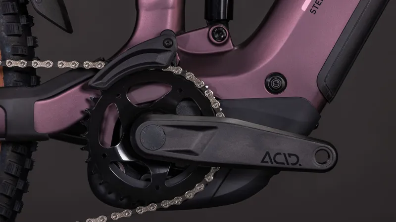 2026 Cube Stereo Hybrid One44 Pro 800 Electric Mountain Bike - Shift Blush-5