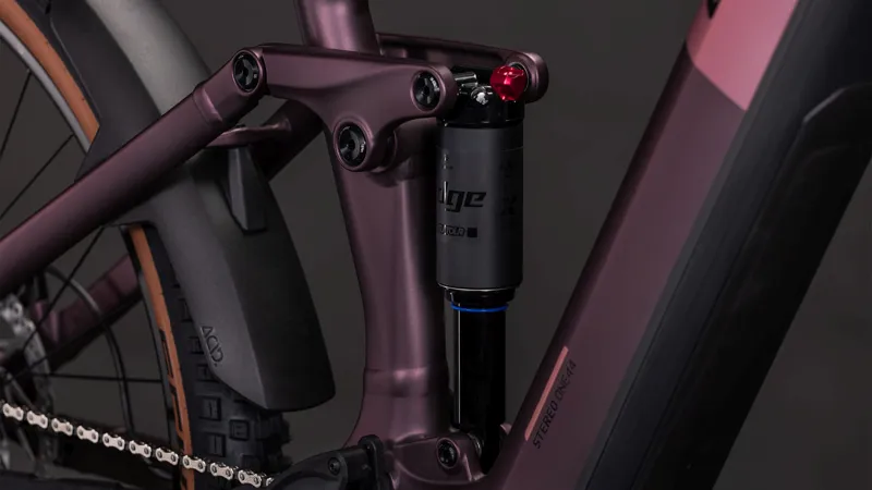 2026 Cube Stereo Hybrid One44 Pro 800 Electric Mountain Bike - Shift Blush-8