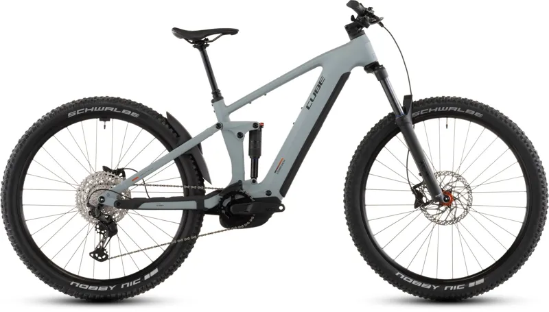 2026 Cube Stereo Hybrid One44 Pro 800 Electric Mountain Bike - Vulcan