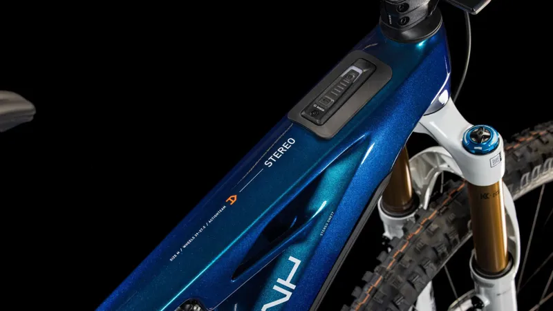 2025 Cube Stereo Hybrid One77 HPC AT 800 Electric Mountain Bike - ActionTeam-2