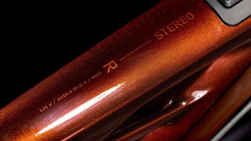 2025 Cube Stereo Hybrid One77 HPC Race 800 Electric Bike - Orange - Large-6