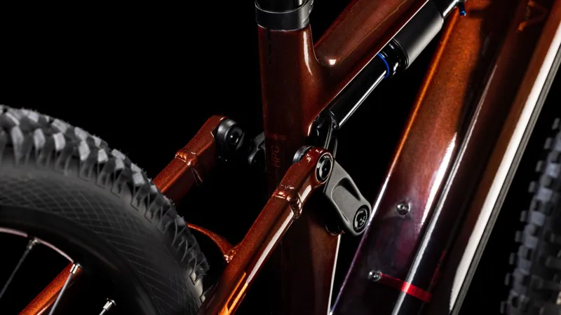 2025 Cube Stereo Hybrid One77 HPC Race 800 Electric Bike - Orange - Large-5