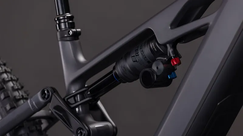 2026 Cube Stereo Hybrid One77 HPC Race 800 Electric Mountain Bike - Iron Grey-7