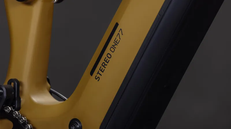 2026 Cube Stereo Hybrid One77 HPC Race 800 Electric Mountain Bike - Green-6