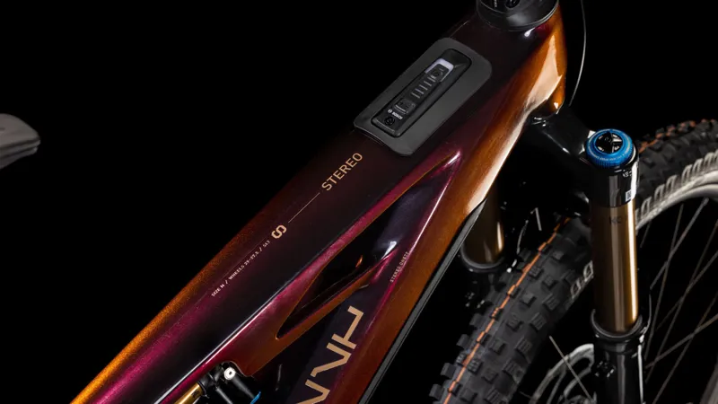 2025 Cube Stereo Hybrid One77 HPC SLT 800 E-Mountain Bike - Solar - Large-7