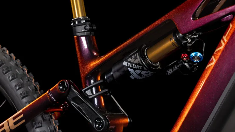 2025 Cube Stereo Hybrid One77 HPC SLT 800 E-Mountain Bike - Solar - Large-6