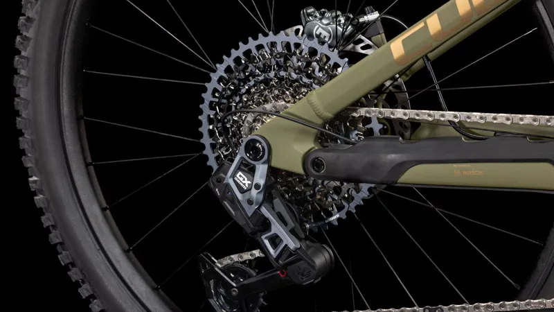 2025 Cube Stereo Hybrid One77 HPC TM 800 Electric Mountain Bike - Medium-3