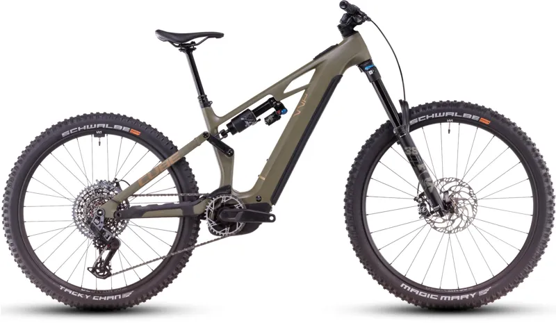 2025 Cube Stereo Hybrid One77 HPC TM 800 Electric Mountain Bike - Medium