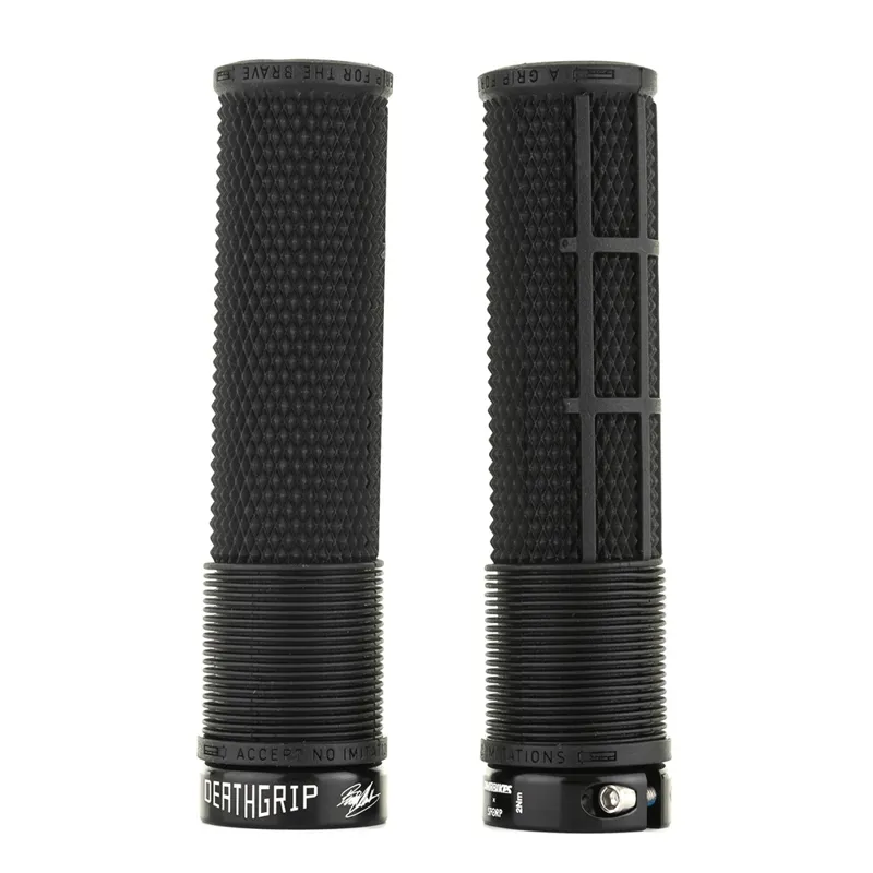 DMR Brendog DeathGrip A20 Thick Soft Flangeless Handlebar Grip - Black
