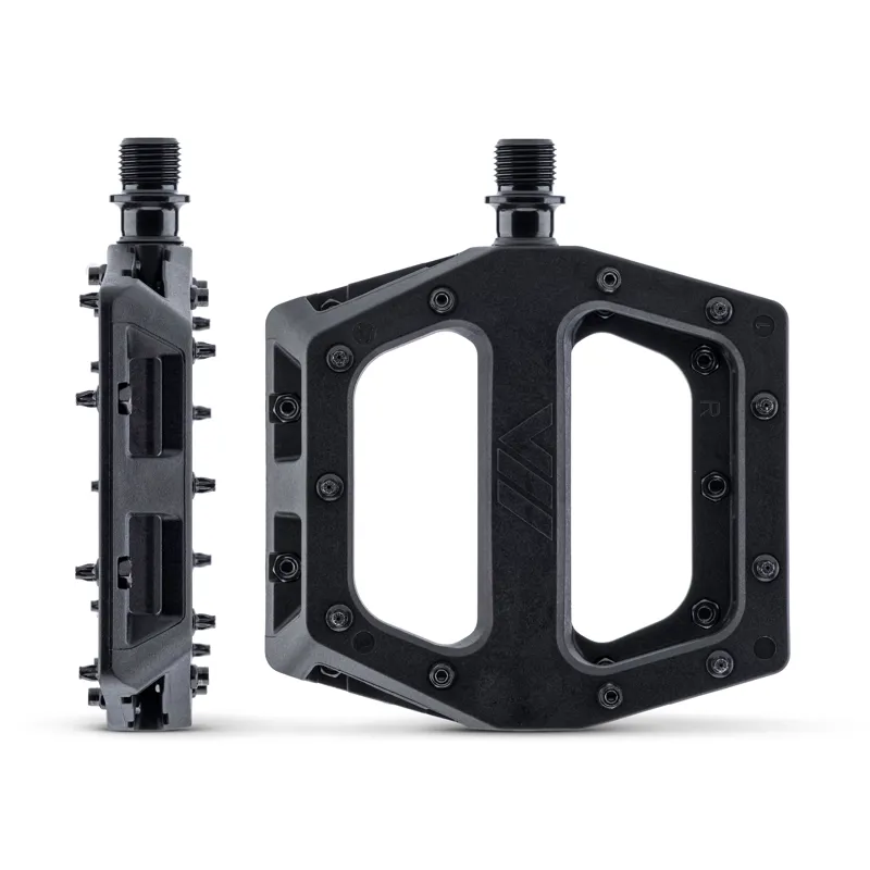 DMR V11 Nylon Flat Mountain Bike Pedals - Black