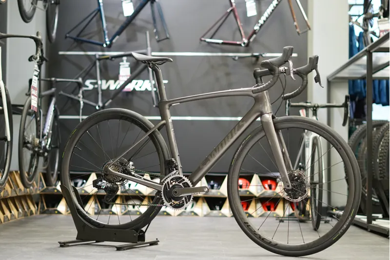 Ex-Demo: 2024 S-Works Roubaix SL8 Road Bike - Smoke - 56cm-1