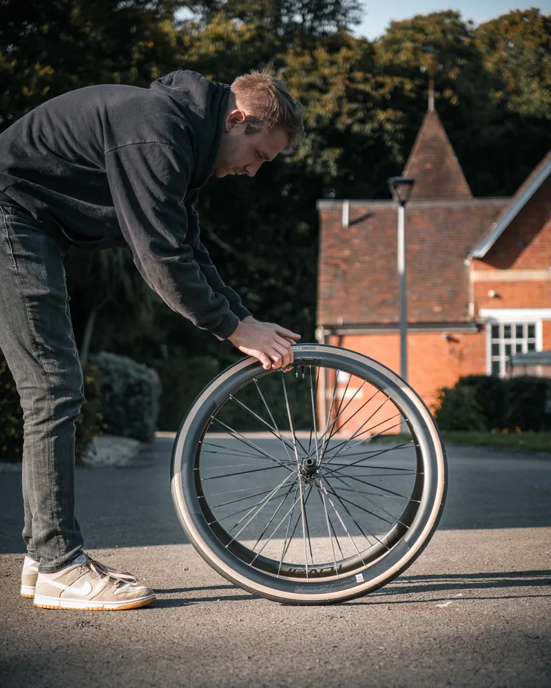 Roval Alpinist CLX III 700c Road Bike Wheelset - Satin Carbon/Black-7