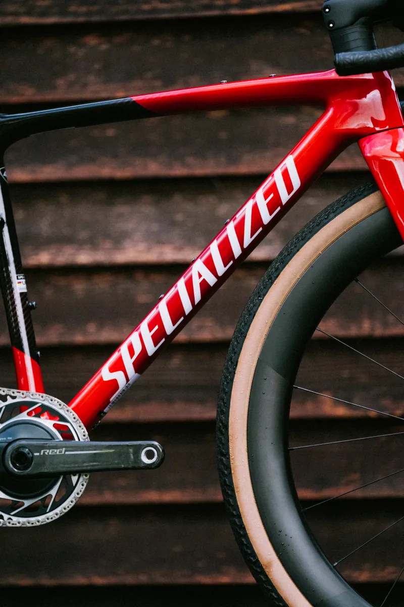 2027 Specialized Crux 5 S-Level SRAM Red XPLR Gravel Bike - Redwood-6