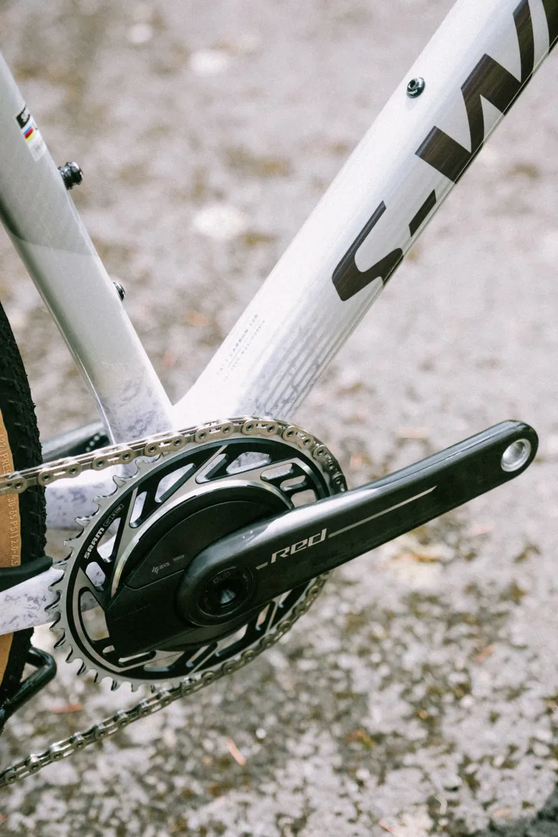 2027 S-Works Crux 5 Gravel Bike - Silver Dust/Amethyst Frost-9