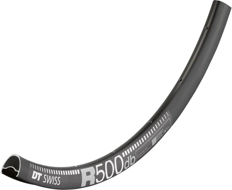 DT Swiss R 500 DB 24 Hole Presta-Drilled Disc Brake 700c Wheel Rim - Black