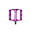 Deity Black Kat Flat Mountain Bike Pedals - Purple