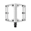 Deity Black Kat Flat Mountain Bike Pedals - Silver