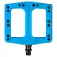 Deity DefTrap Flat Mountain Bike Pedals - Blue