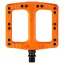 Deity DefTrap Flat Mountain Bike Pedals - Orange