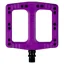 Deity DefTrap Flat Mountain Bike Pedals - Purple