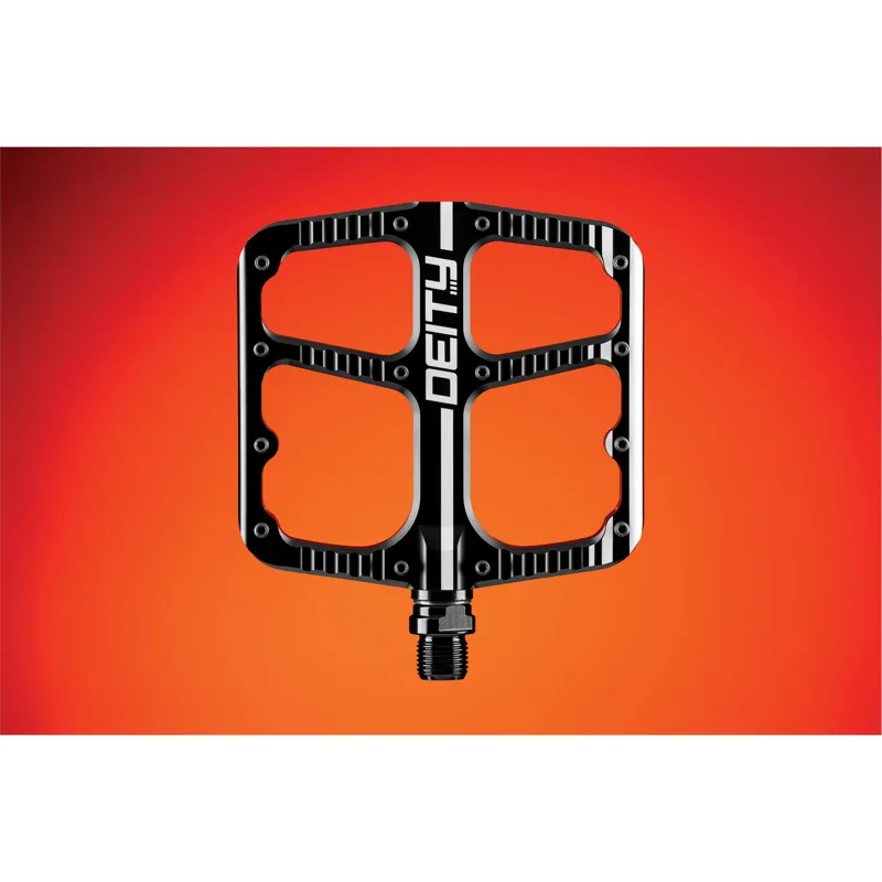 Deity Flat Trak Pedals - Black-1