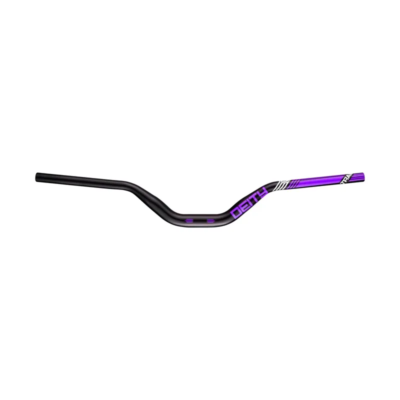 Deity Highside 760 Aluminium Handlebar 31.8mm Bore 80mm Rise 760mm - Purple